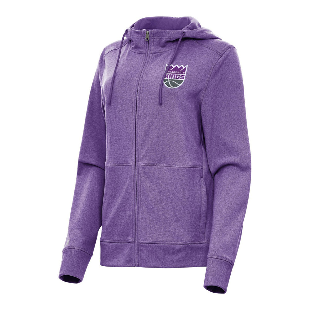 Sacramento Kings Antigua Women's Seeker Full-Zip Hoodie Jacket - Heather Purple discount