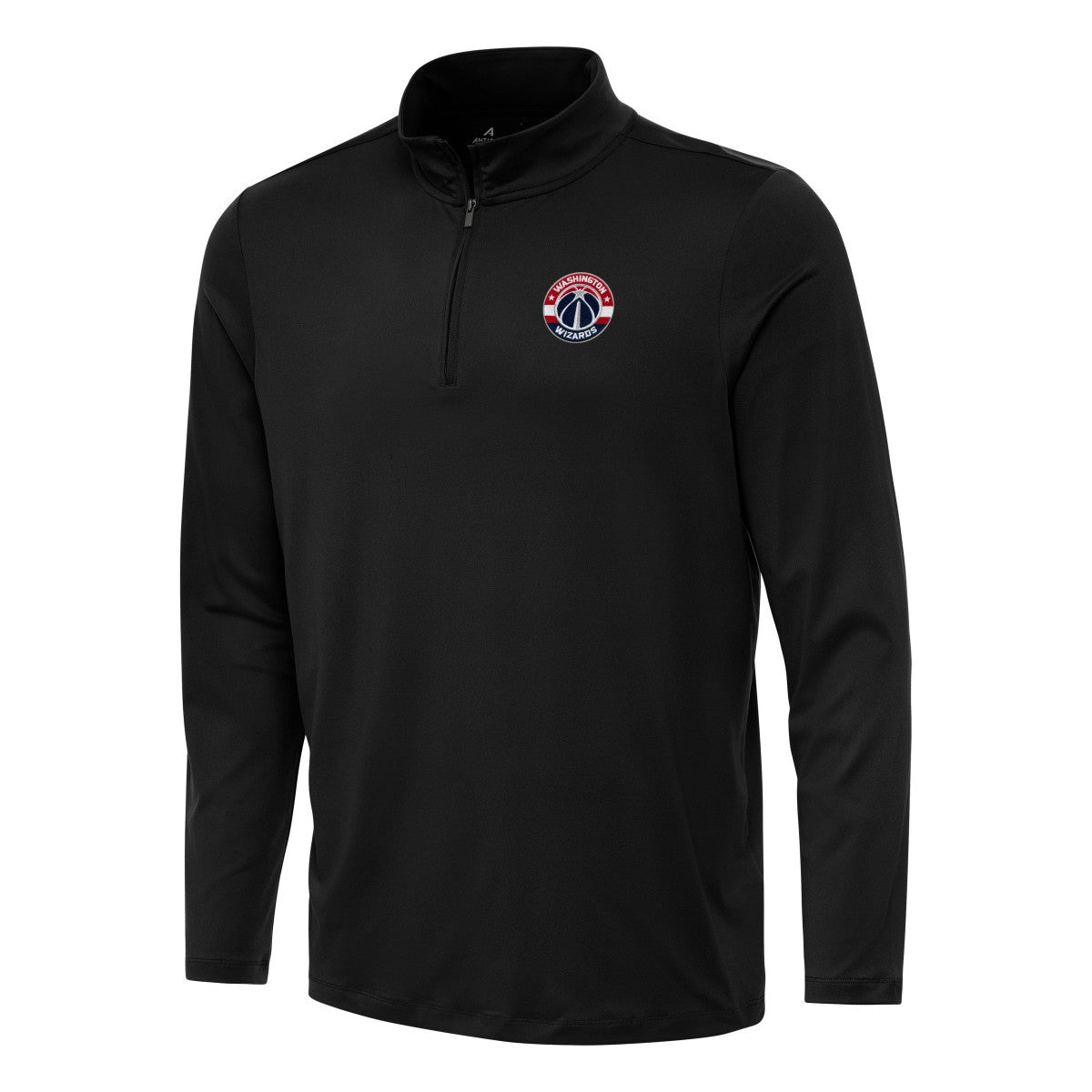Washington Wizards Antigua Reprocess Quarter-Zip Top - Black online