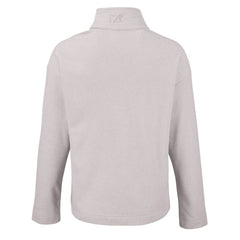 Cleveland Browns Cutter & Buck Women's Hunts Point Eco Textured Fleece Recycled Quarter-Snap Pullover - Gray for sale