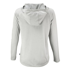 Cleveland Browns Cutter & Buck Women's Coastline Epic Comfort Eco Recycled Quarter-Snap Long Sleeve Hoodie T-Shirt - Gray outlet