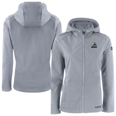 Cleveland Browns Cutter & Buck Women's Evoke Eco Softshell Recycled Full-Zip Hoodie Jacket - Gray discount