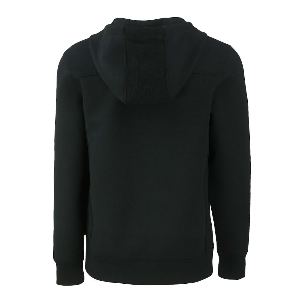 Cleveland Browns Cutter & Buck Roam Eco Recycled Half-Zip Pullover Hoodie - Black on sale