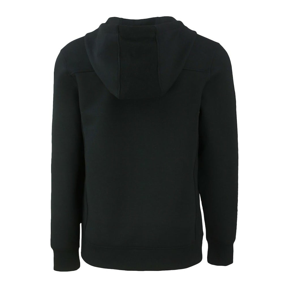 Cleveland Browns Cutter & Buck Roam Eco Recycled Half-Zip Pullover Hoodie - Black on sale