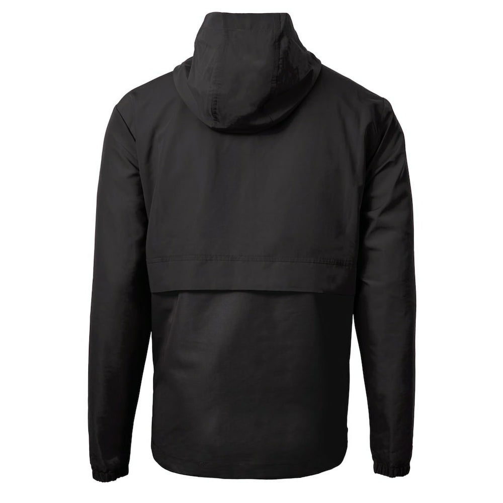 Cleveland Browns Cutter & Buck Charter Eco Recycled Anorak Half-Zip Hoodie Jacket - Black sale