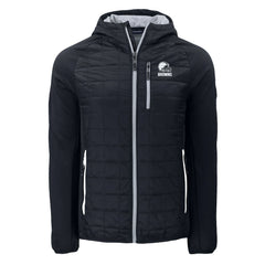 Cleveland Browns Cutter & Buck Rainier Primaloft Eco Full-Zip Hoodie Hybrid Jacket - Black online