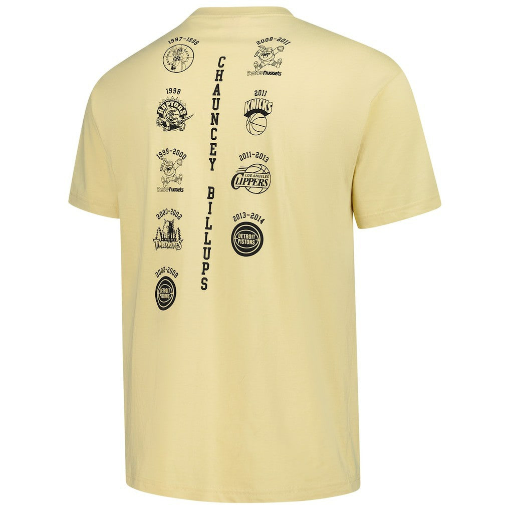 Chauncey Billups Detroit Pistons Premium T-Shirt - Cream outlet