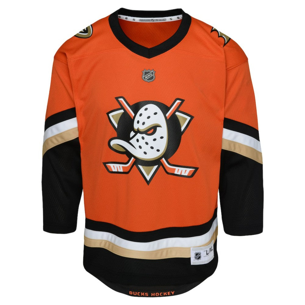 Anaheim Ducks Youth Home Replica Jersey - Orange Jerseys