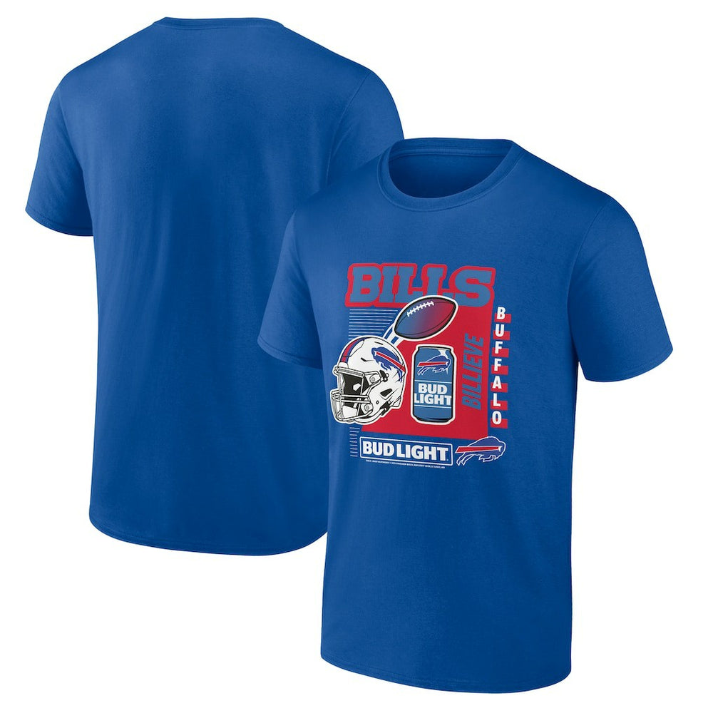 Buffalo Bills Bud Light T-Shirt - Royal outlet