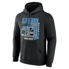 Detroit Lions Bud Light Pullover Hoodie - Black online