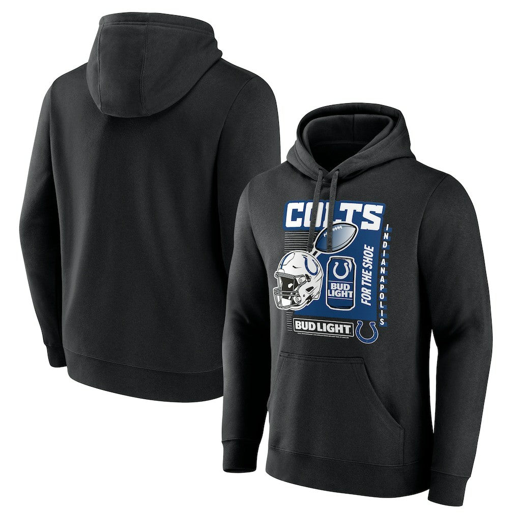 Indianapolis Colts Bud Light Pullover Hoodie - Black online