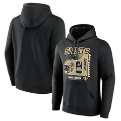 New Orleans Saints Bud Light Pullover Hoodie - Black cheap
