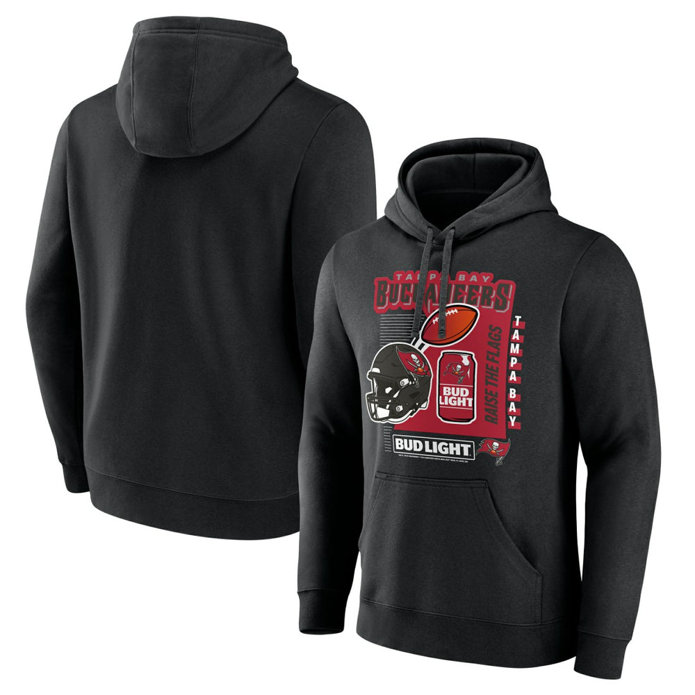 Tampa Bay Buccaneers Bud Light Pullover Hoodie - Black for sale