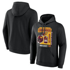 Washington Commanders Bud Light Pullover Hoodie - Black discount
