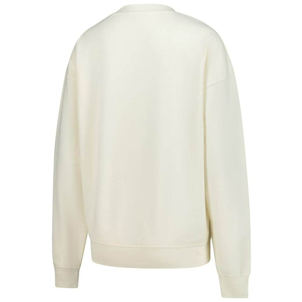 Chicago Bears Women's Fandom Fleece Pullover Sweatshirt - Cream outlet
