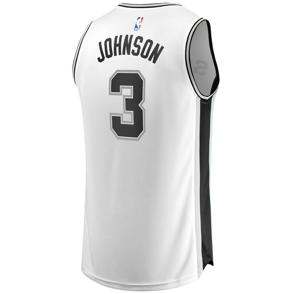 Keldon Johnson San Antonio Spurs Fast Break Association Jersey - White outlet