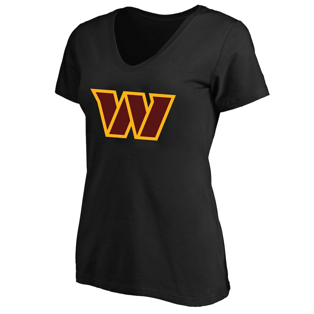 Jayden Daniels Washington Commanders Women's Plus Size Fair Catch Name & Number Scoop Neck T-Shirt - Black outlet