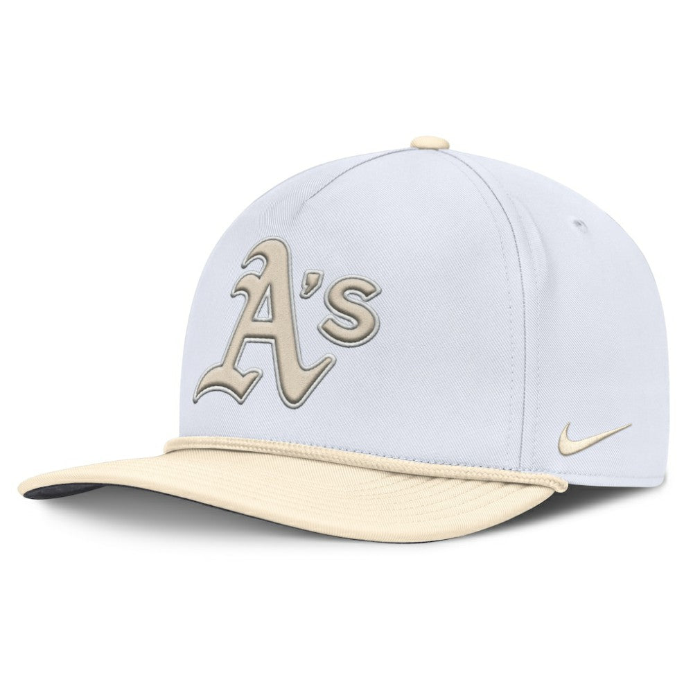 Athletics Pro Performance Snapback Hat White/Cream
