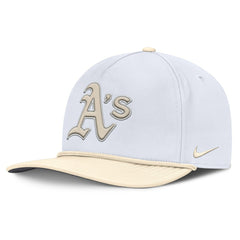 Athletics Pro Performance Snapback Hat White/Cream