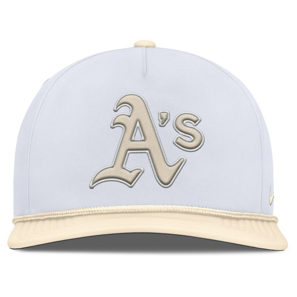 Athletics Pro Performance Snapback Hat White/Cream