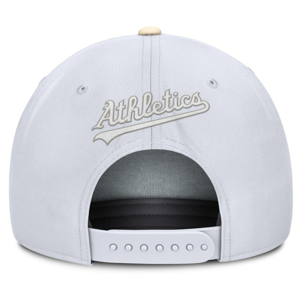 Athletics Pro Performance Snapback Hat White/Cream