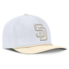 San Diego Padres Pro Performance Snapback Hat White/Cream