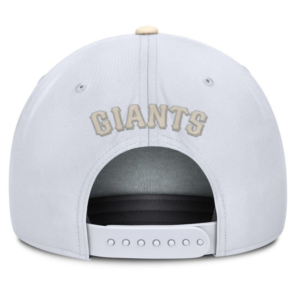 San Francisco Giants Pro Performance Snapback Hat White/Cream