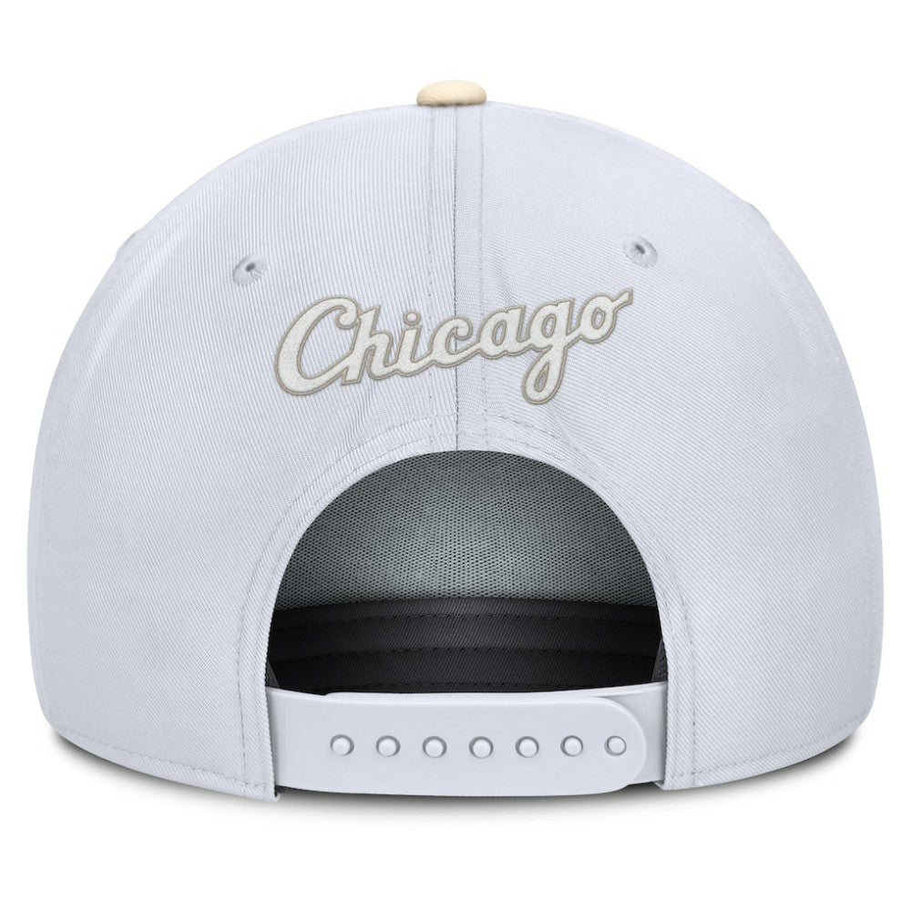 Chicago White Sox Pro Performance Snapback Hat White/Cream