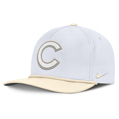 Chicago Cubs Pro Performance Snapback Hat White/Cream