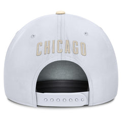 Chicago Cubs Pro Performance Snapback Hat White/Cream