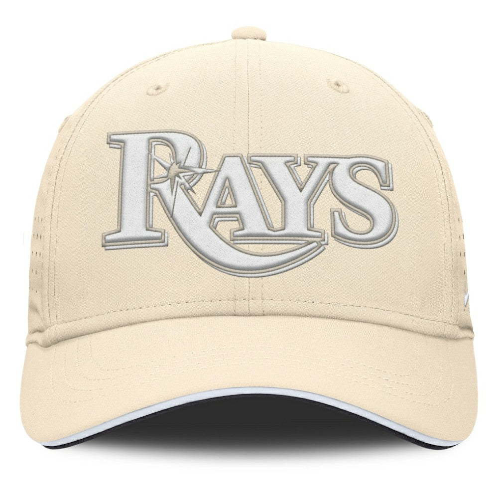 Tampa Bay Rays Rise Performance Flex Hat Cream