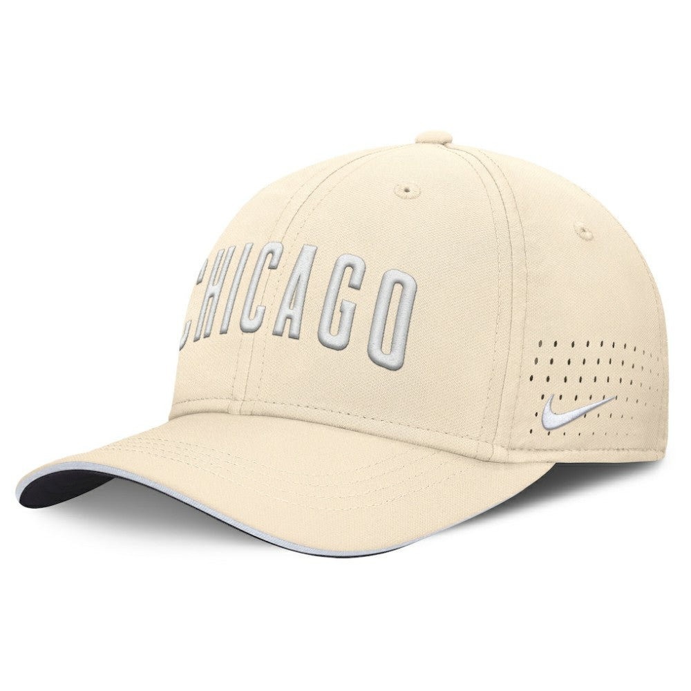 Chicago Cubs Rise Performance Flex Hat Cream