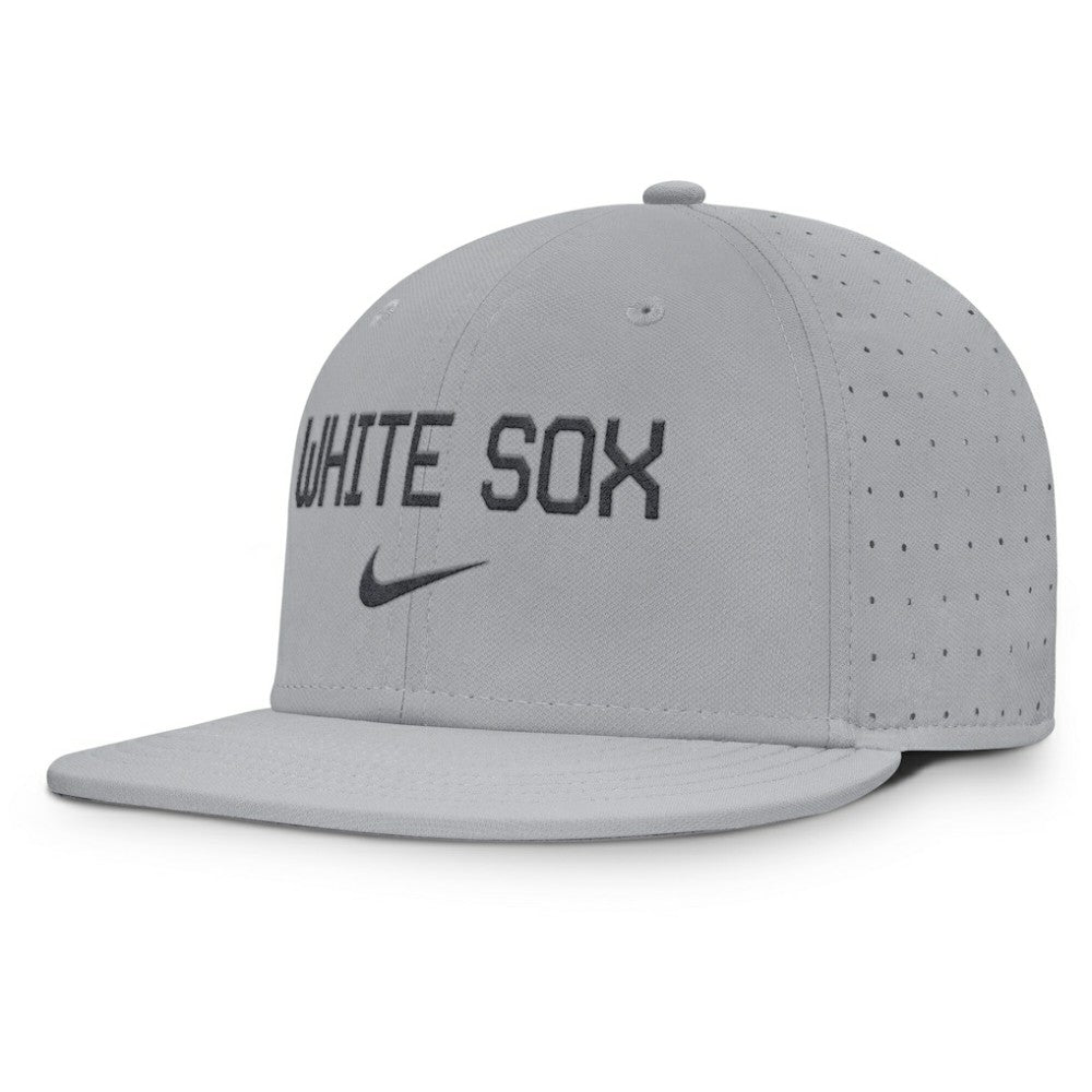 Chicago White Sox True Performance Fitted Hat Gray