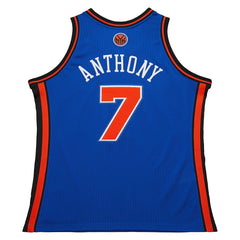 Carmelo Anthony New York Knicks 2010/11 Hardwood Classics Authentic Jersey - Blue discount