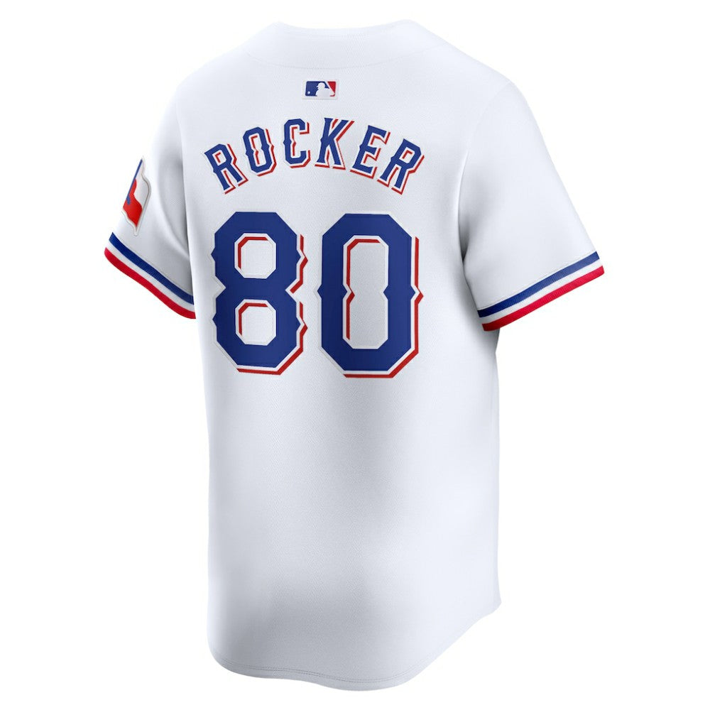 Kumar Rocker Texas Rangers Home Limited Player Jersey White