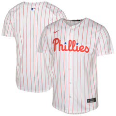 Philadelphia Phillies Youth Home Game Jersey White