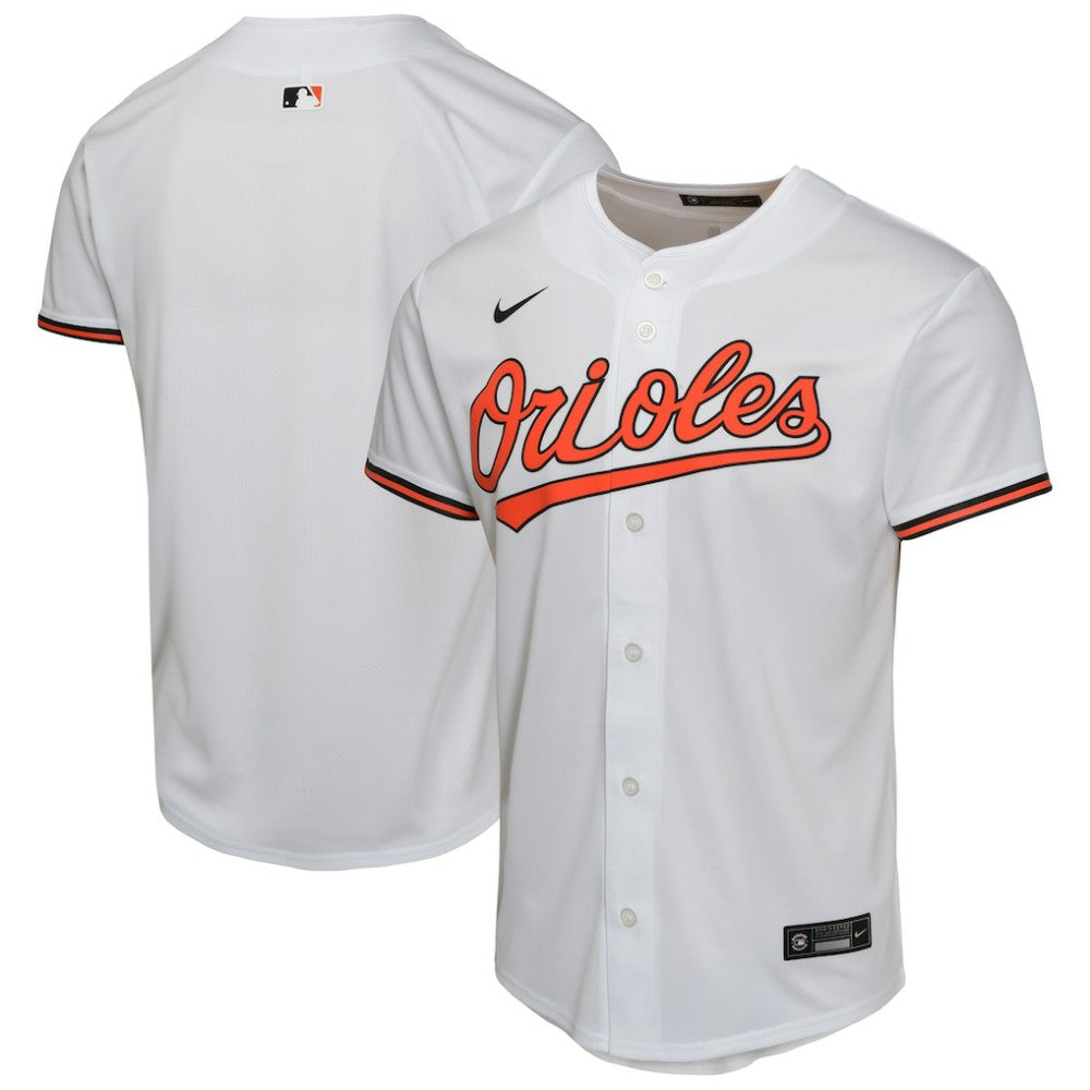 Baltimore Orioles Youth Home Game Jersey White