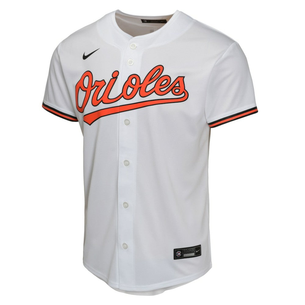 Baltimore Orioles Youth Home Game Jersey White