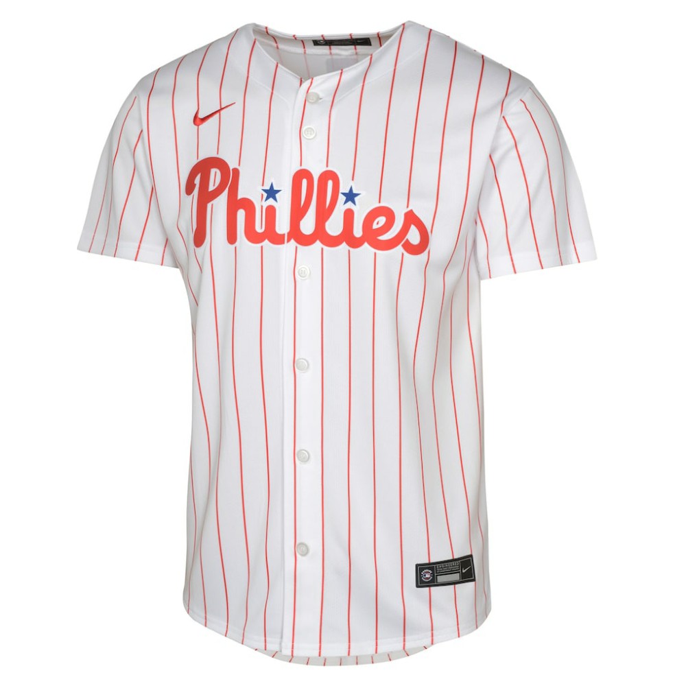 Philadelphia Phillies Youth Home Blank Limited Jersey White