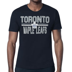 Toronto Maple Leafs Starter Mesh Look Team Name T-Shirt - Navy T-shirts
