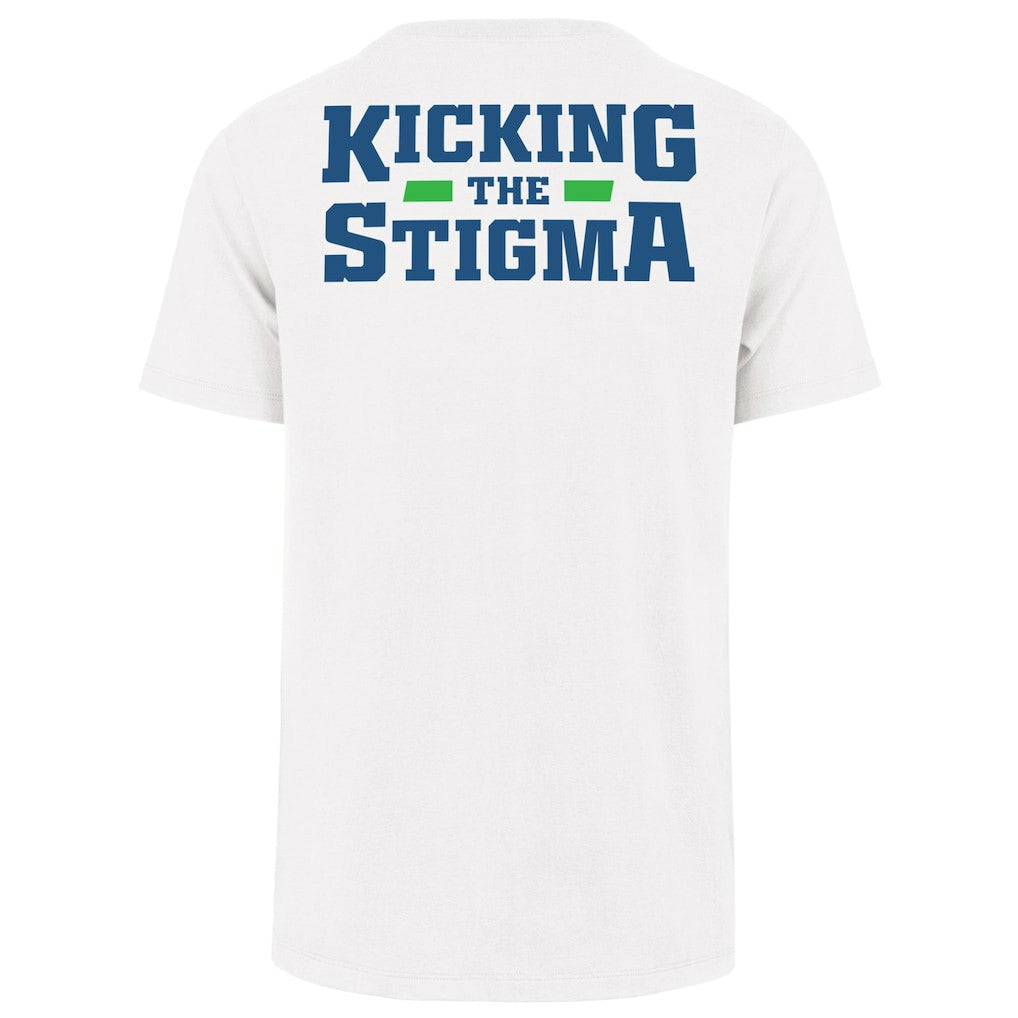 Indianapolis Colts '47 Unisex Mental Health is Health Kicking the Stigma Franklin T-Shirt - White on sale