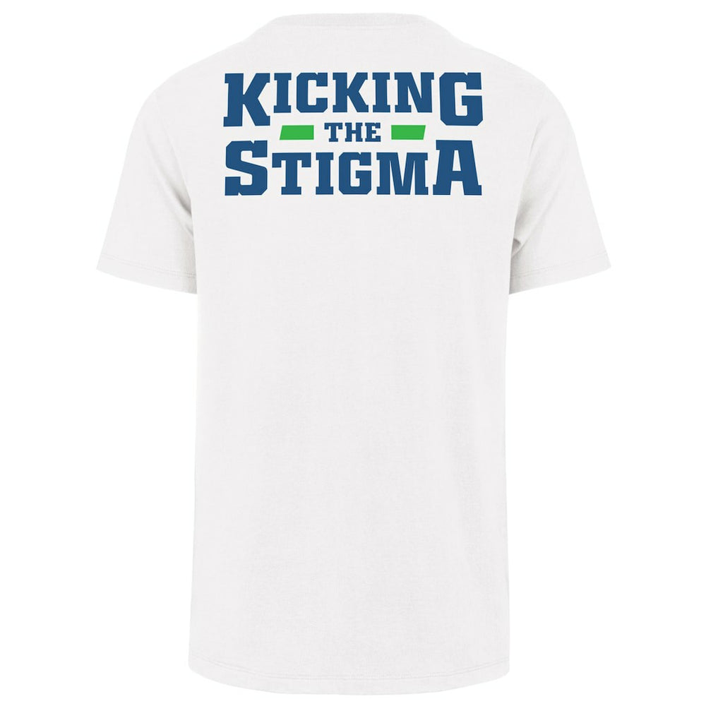 Indianapolis Colts '47 Unisex Mental Health is Health Kicking the Stigma Franklin T-Shirt - White on sale