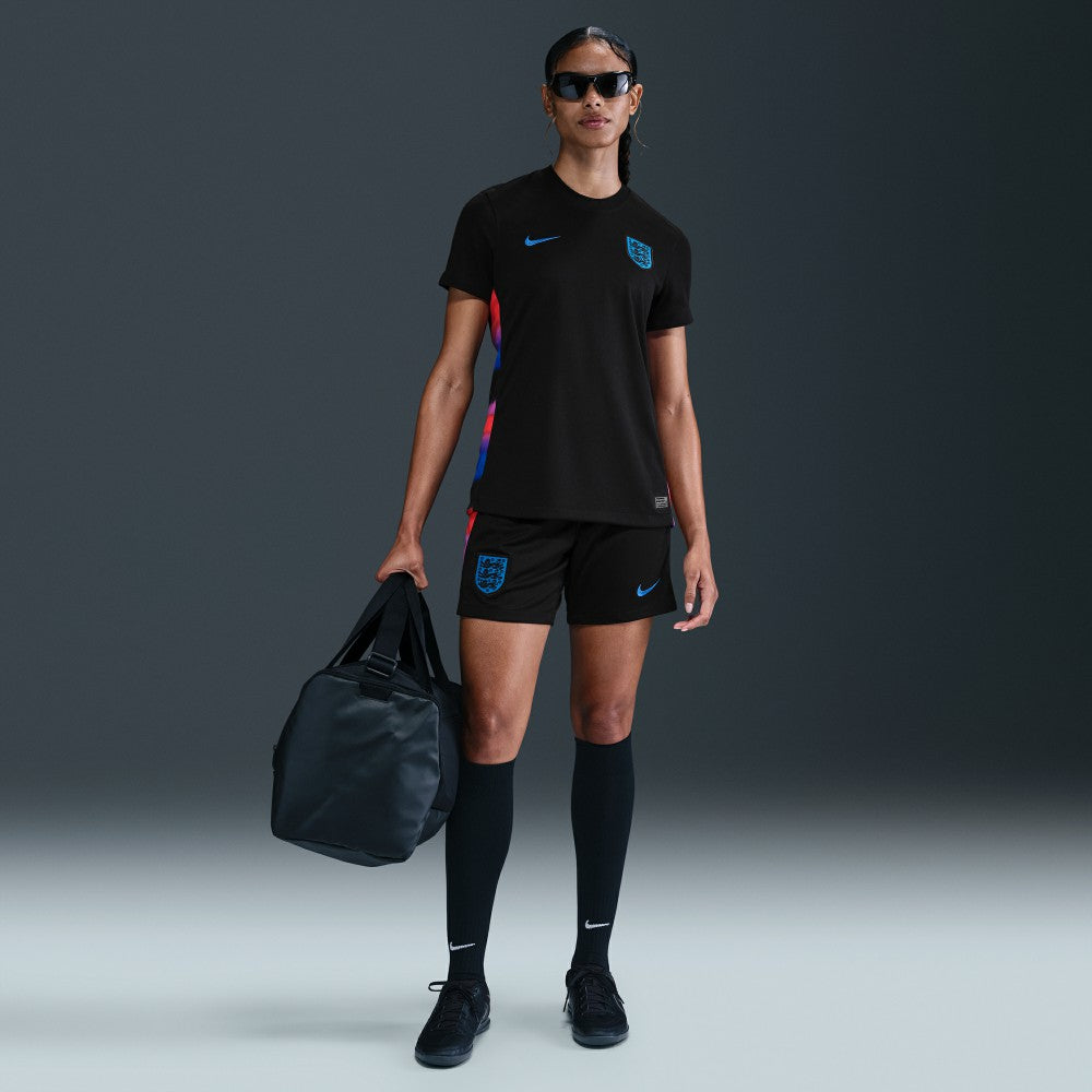 England Women's National Team Women's 2025/26 Away Replica Jersey - Black discount