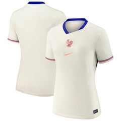 France Women's National Team Women's 2025/26 Away Replica Jersey - Cream discount