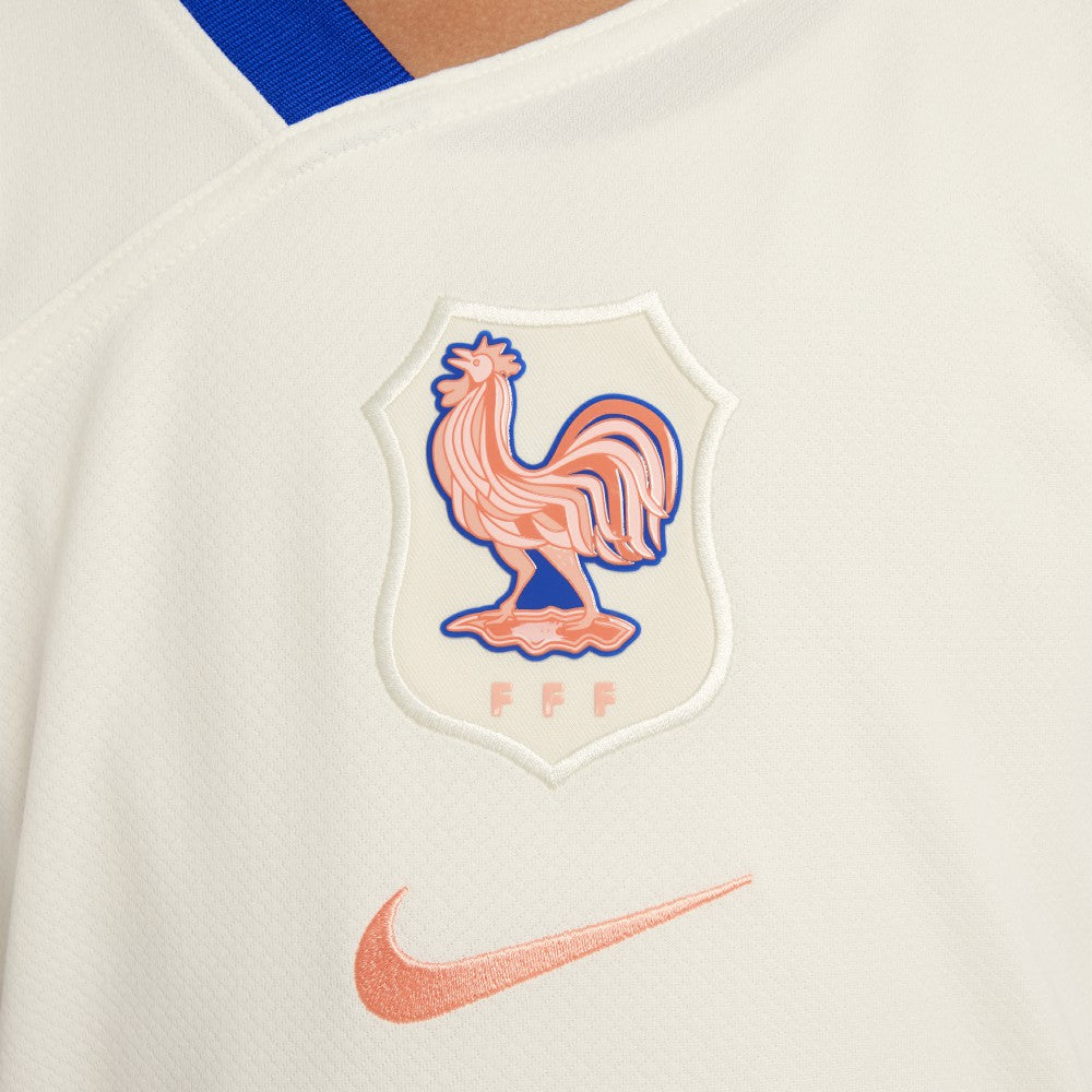 France Women's National Team Youth 2025/26 Away Replica Jersey - Cream on sale