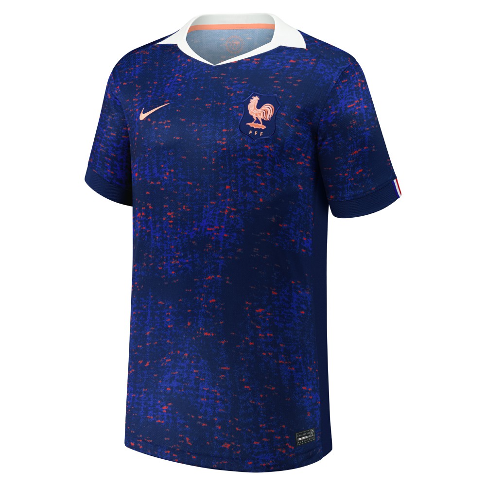 France Women's National Team Youth 2025/26 Home Replica Jersey - Blue sale