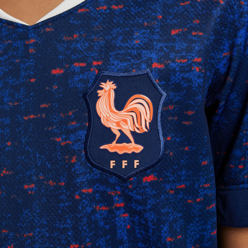 France Women's National Team Youth 2025/26 Home Replica Jersey - Blue sale