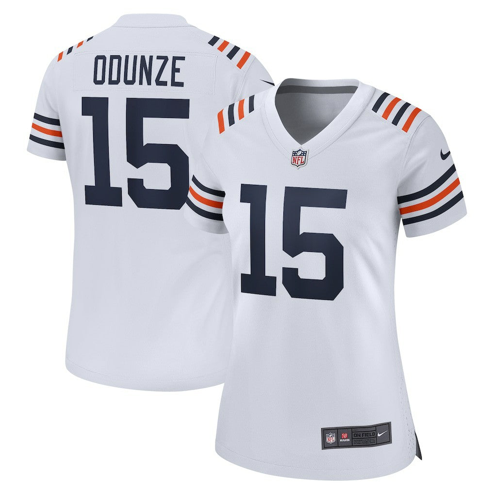 Rome Odunze Chicago Bears Women's Alternate Game Jersey - White discount