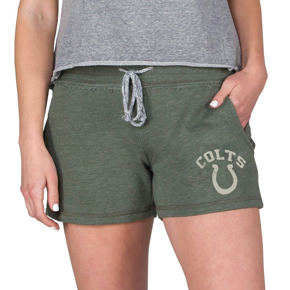 Indianapolis Colts Concepts Sport Women's Mainstream French Terry Tri-Blend Shorts - Green discount