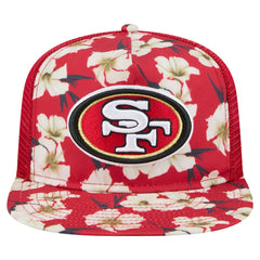 San Francisco 49ers New Era Adventure Pattern Golfer Snapback Hat - Scarlet discount