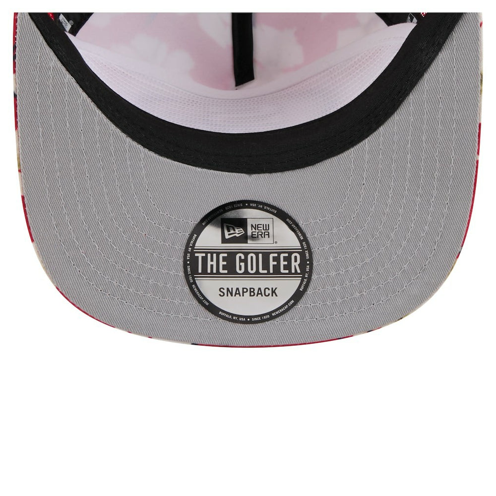 San Francisco 49ers New Era Adventure Pattern Golfer Snapback Hat - Scarlet discount